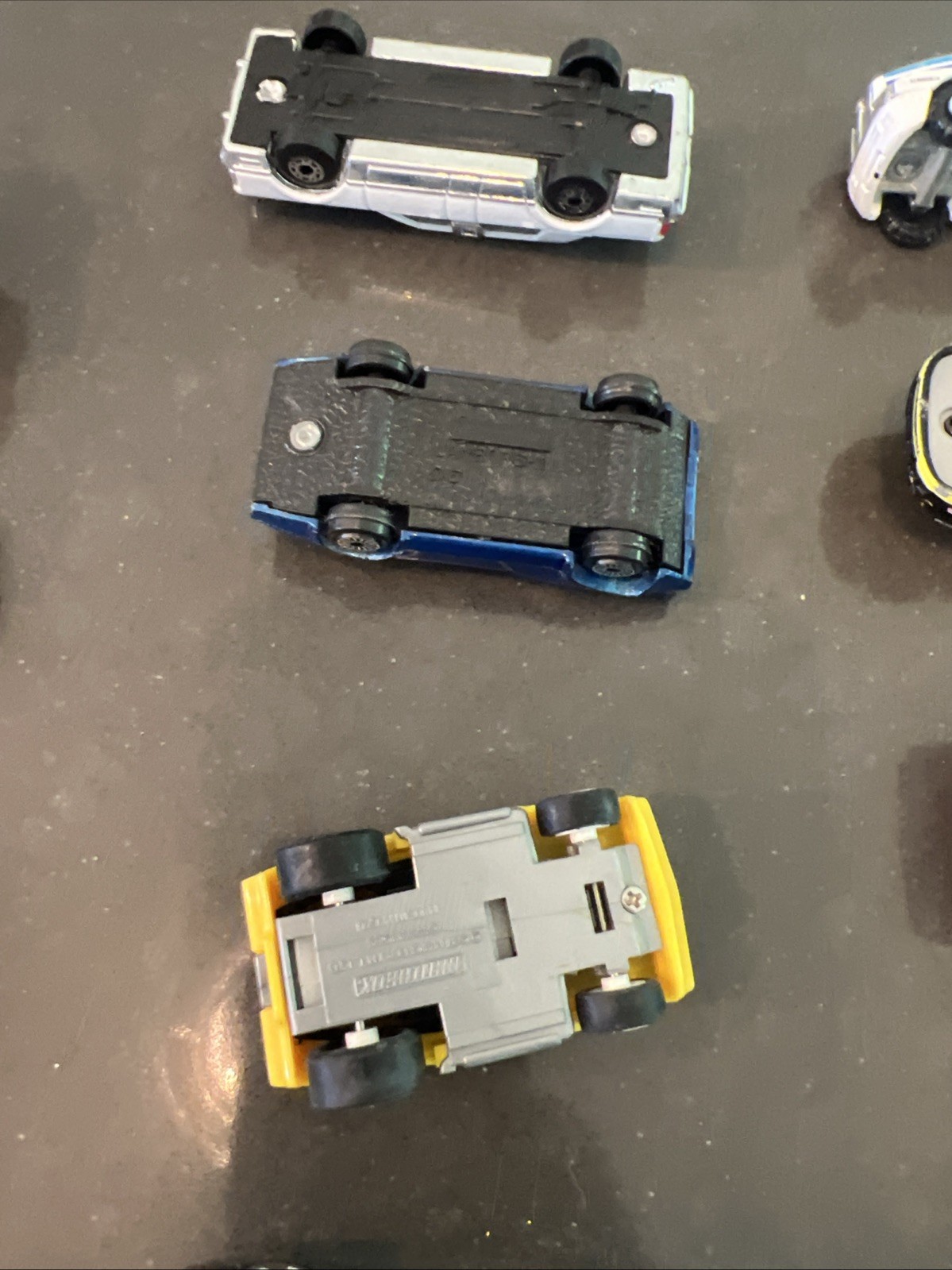 Lot Of 24 Diecast & Plastic Vintage Cars Trucks Mixed Brands See Description