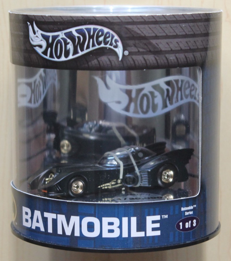 2004 Hot Wheels Oil Can Series 1/64 Batmobile #1 of 3