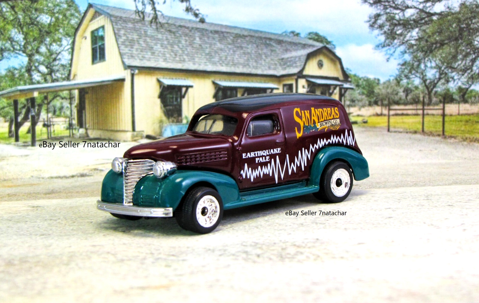 1939 Chevy Panel Truck Craft Beer Brewery Delivery Wagon G