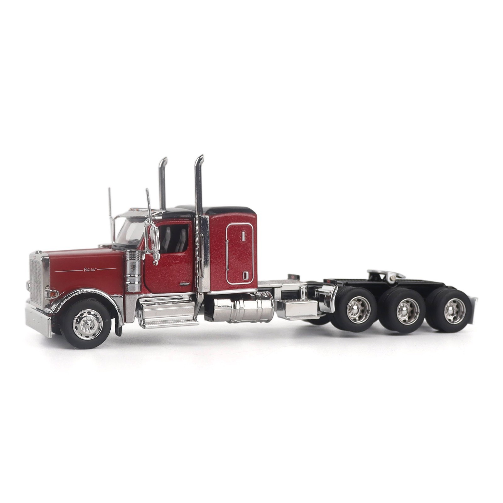 PETERBILT 589 TRUCK TRACTOR W/SLEEPER LEGENDARY RED 1/64 DIECAST MASTERS 71125