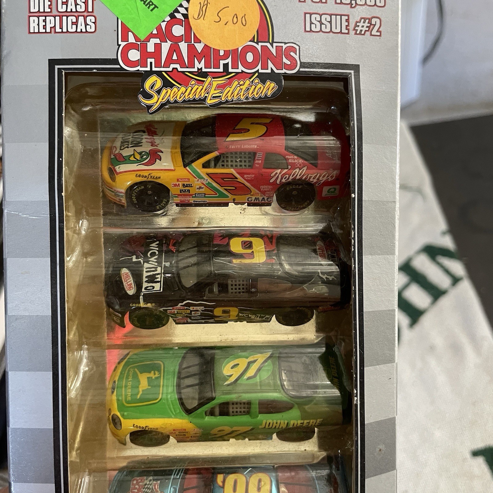 Vintage Racing Champions 10 Years NASCAR Fan Appreciation 5 Pack Issue #1