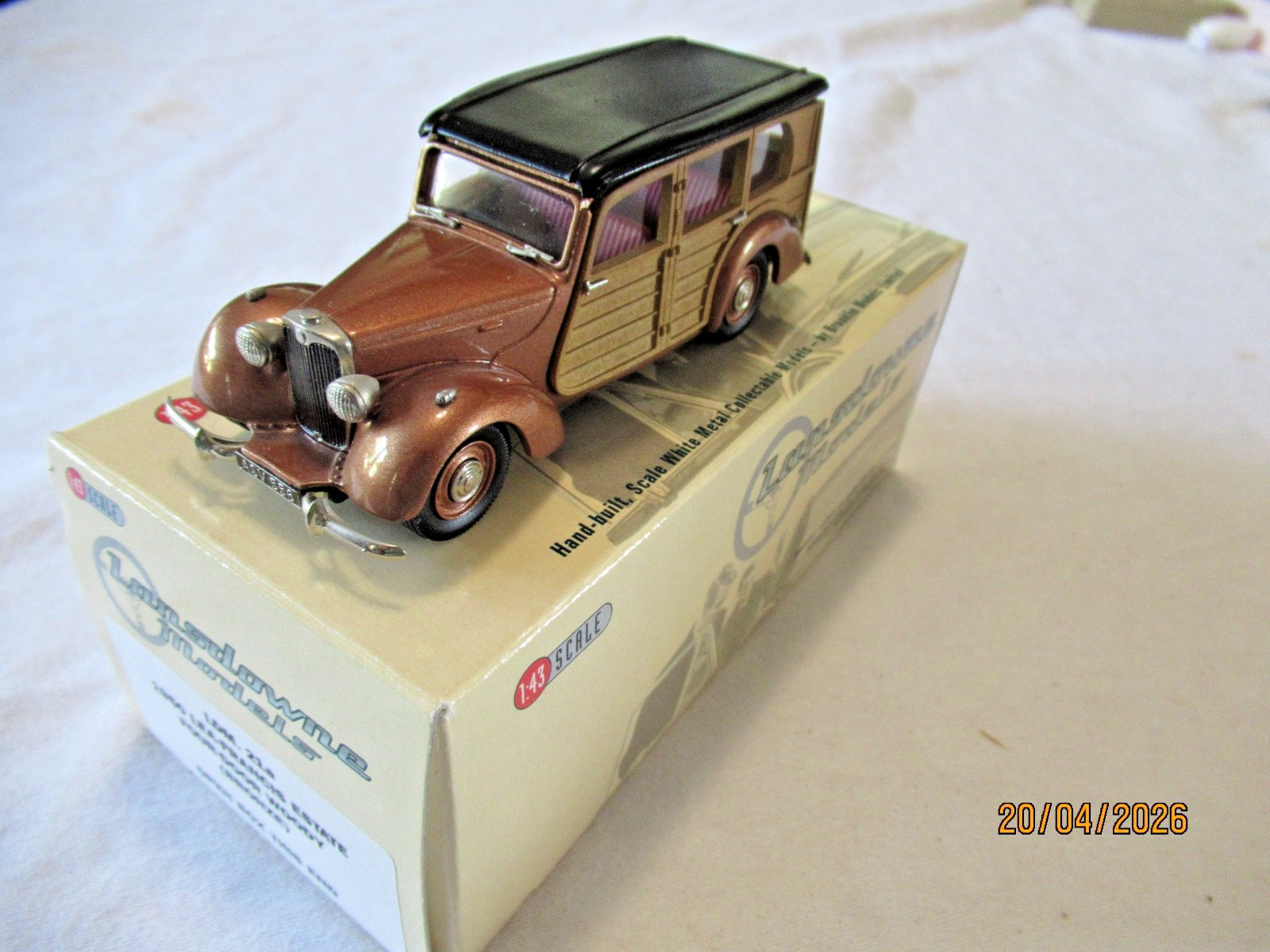 Lansdowne Models LDM 21A 1950 Lea Francis Estate Four-Door Woody (Bronze)