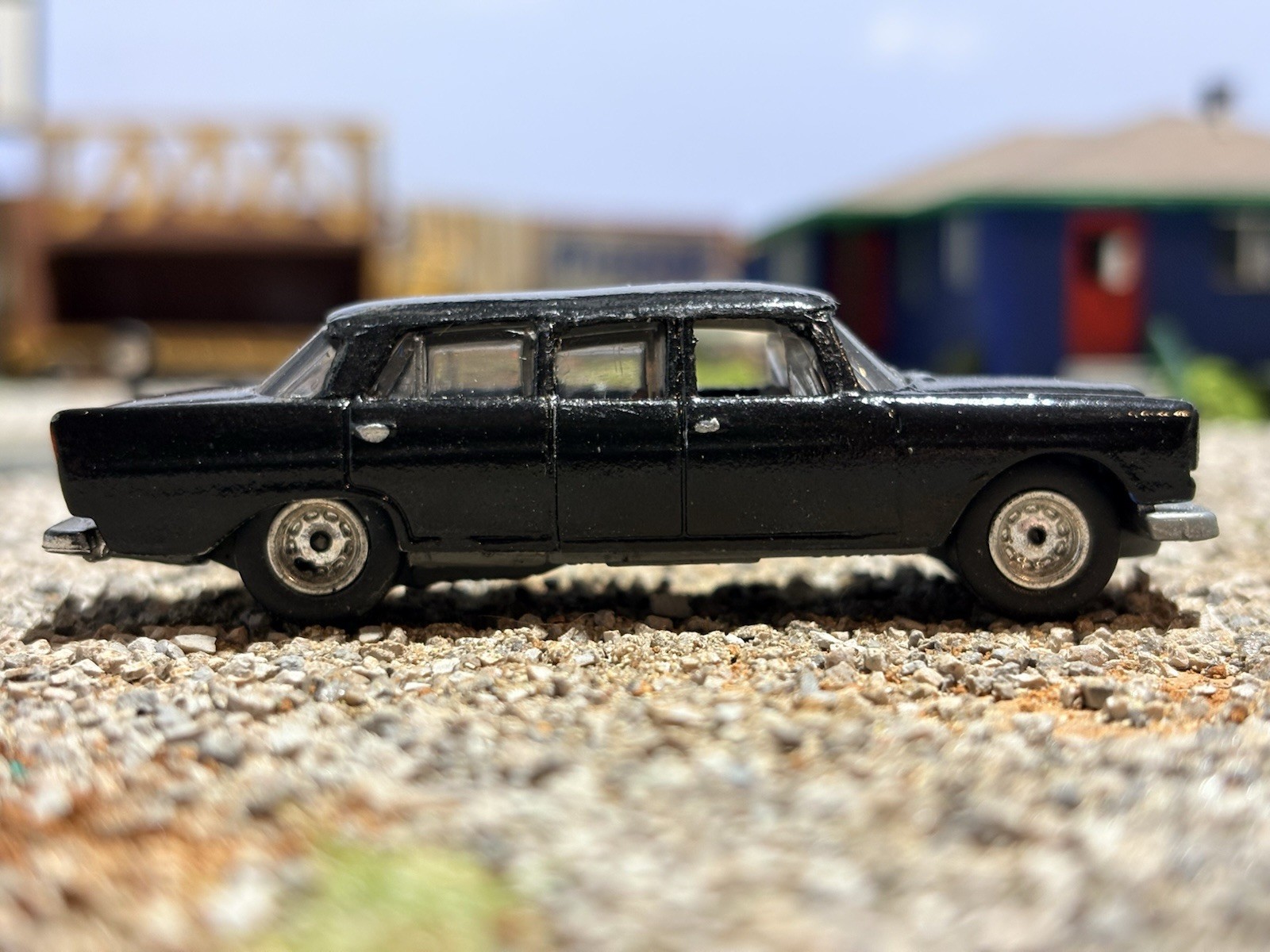 Loose Custom 1964 Mercedes-Benz Limo Vehicle 1:64 Custom Diecast Cars