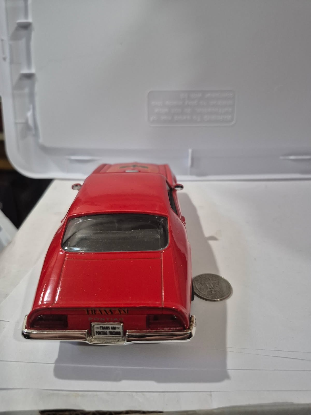 Motor Max 1:24 Diecast 1973 Pontiac Firebird Trans Am Red No Box DR38