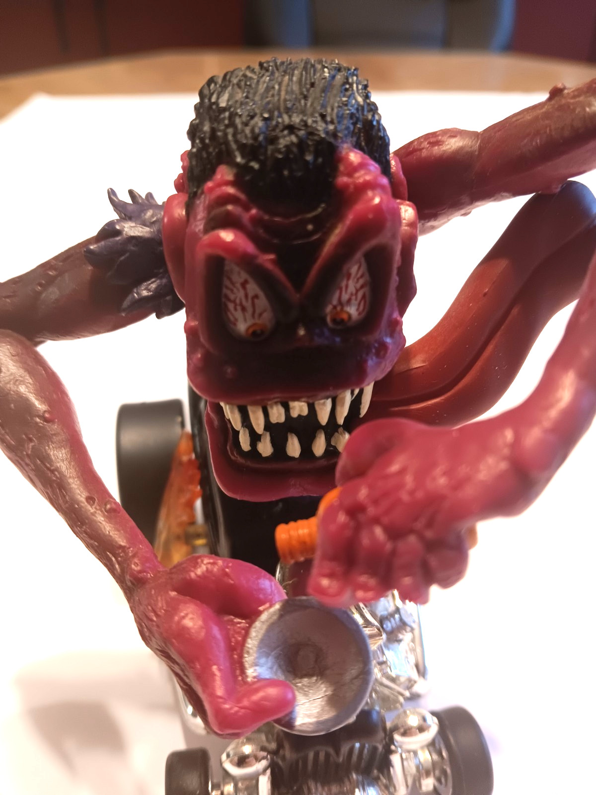 1/43 scale die cast rat rod monster vehicle