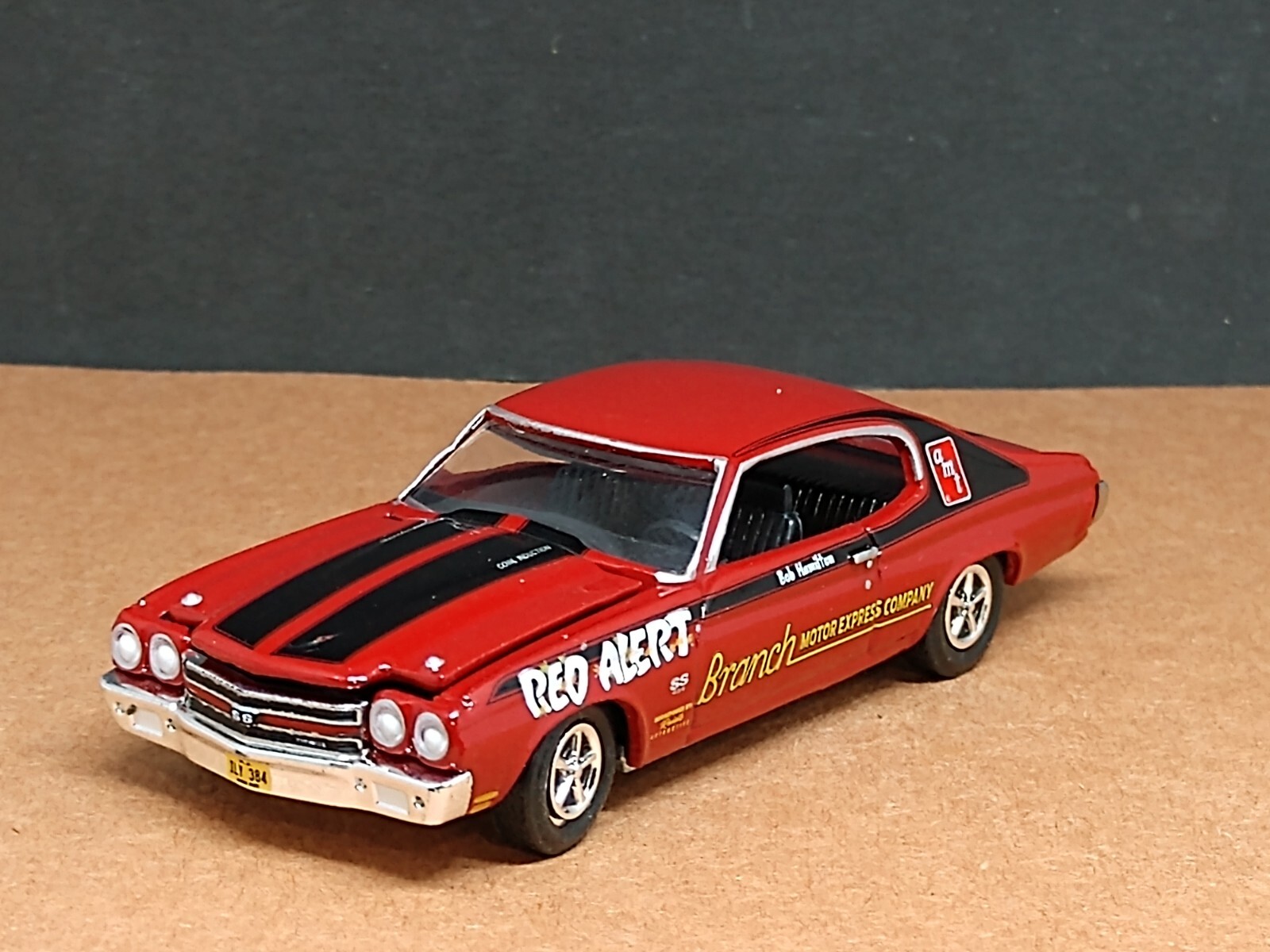 1970 CHEVROLET CHEVELLE SS 454 LIMITED EDITION AMT RED ALERT 1/64 SCALE NHRA