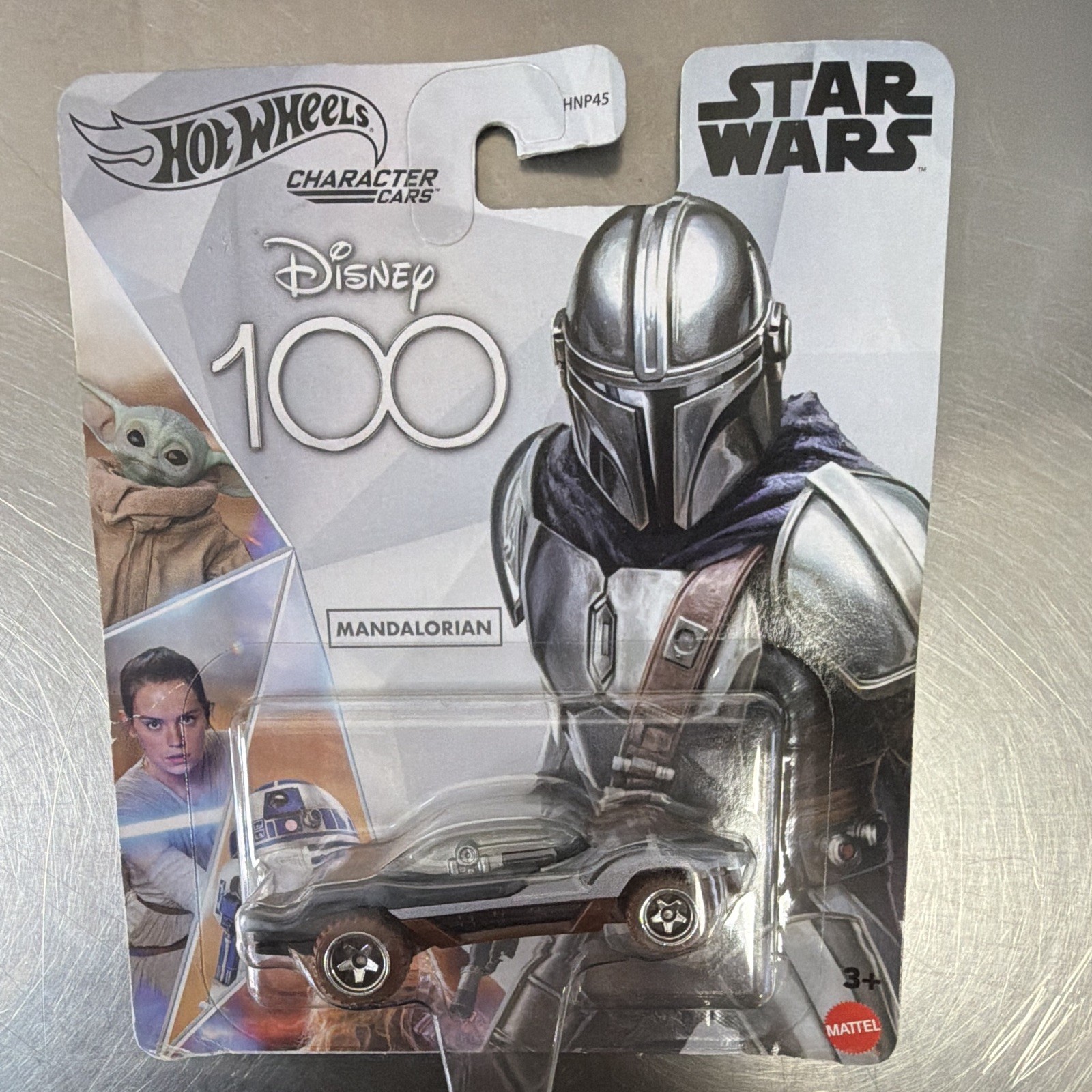 Hot Wheels Character Cars Disney 100 Star Wars Mandalorian Unopened 1:64