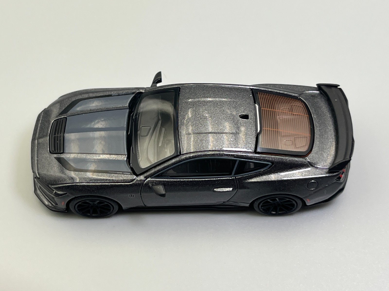 Ford Mustang Dark Horse Carbonized Gray S650 MiniGT 957 1/64 scale