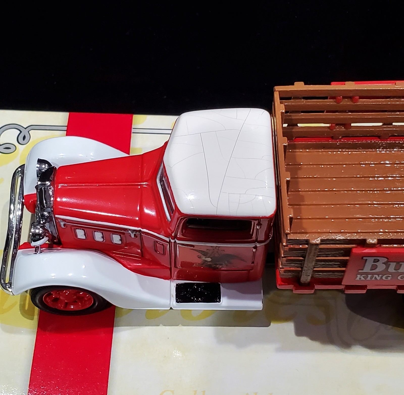 Matchbox 33 1933 Diamond T Budweiser Beer Anheuser-Busch Truck YYM35253 1:43