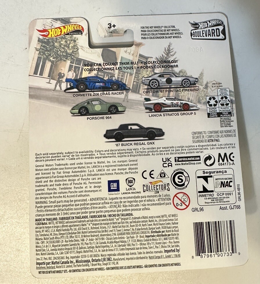 2020 Hot Wheels Premium Boulevard Real Riders CORVETTE Z06 Drag Racer #26