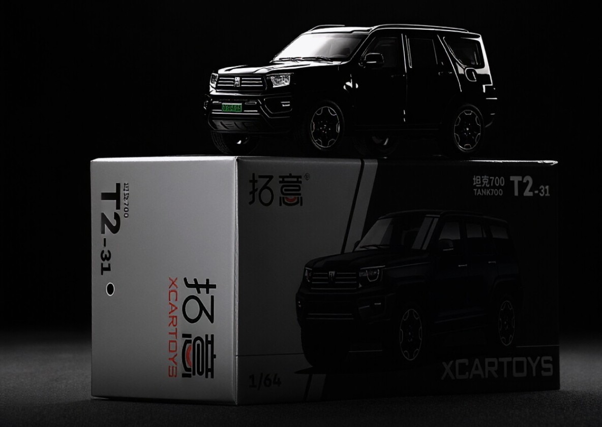 XCARTOYS 1:64 Black Tank 700 Hi4-t ORV SUV Sports Model Diecast Metal Car