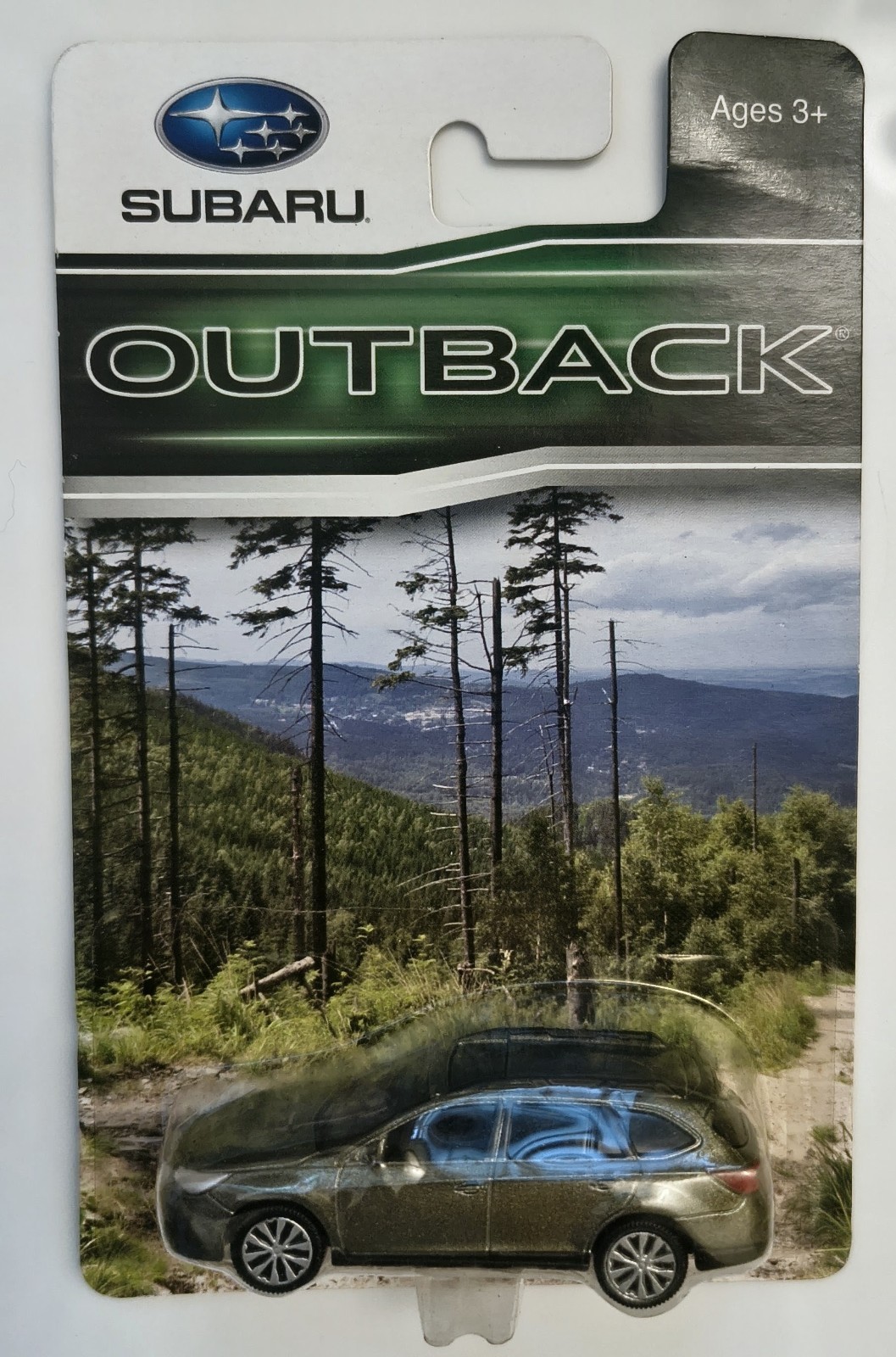 2019 Subaru Outback 1/64 Diecast Aero Productions Wilderness Green Metallic