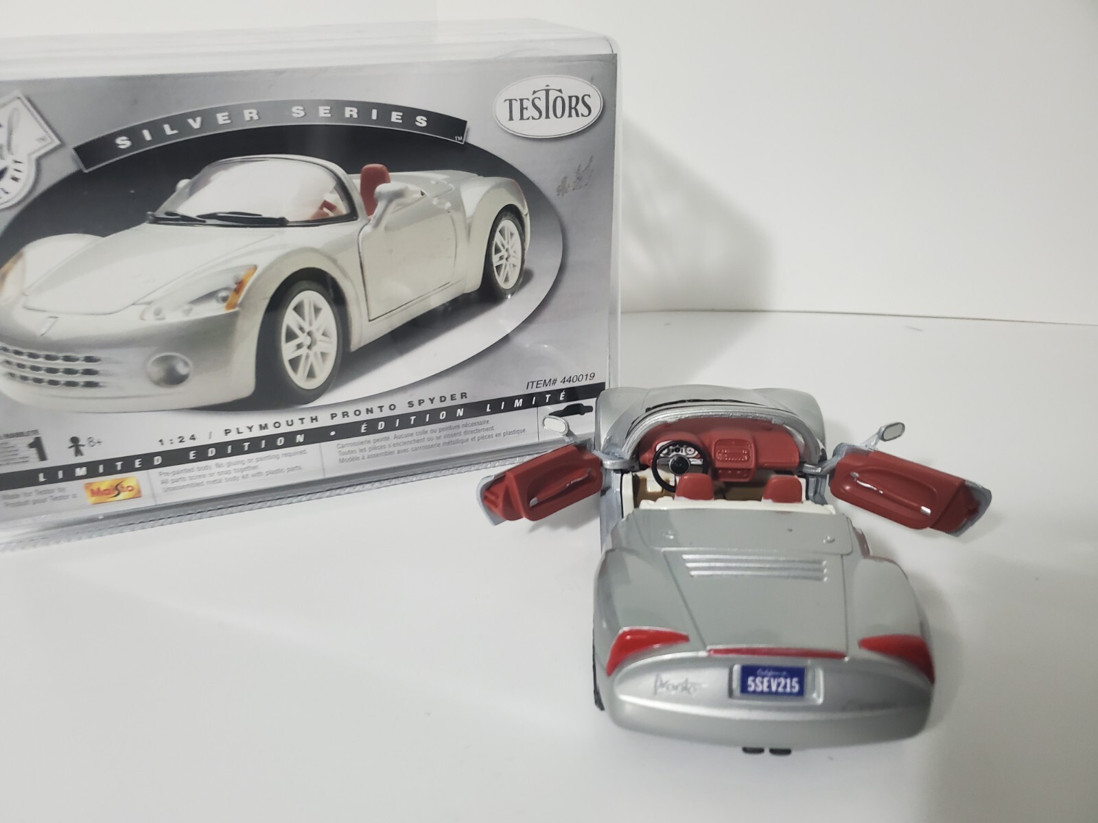 1-24 Testors Die Cast Metal Plymouth Pronto Spyder Convertible Build Super Nice