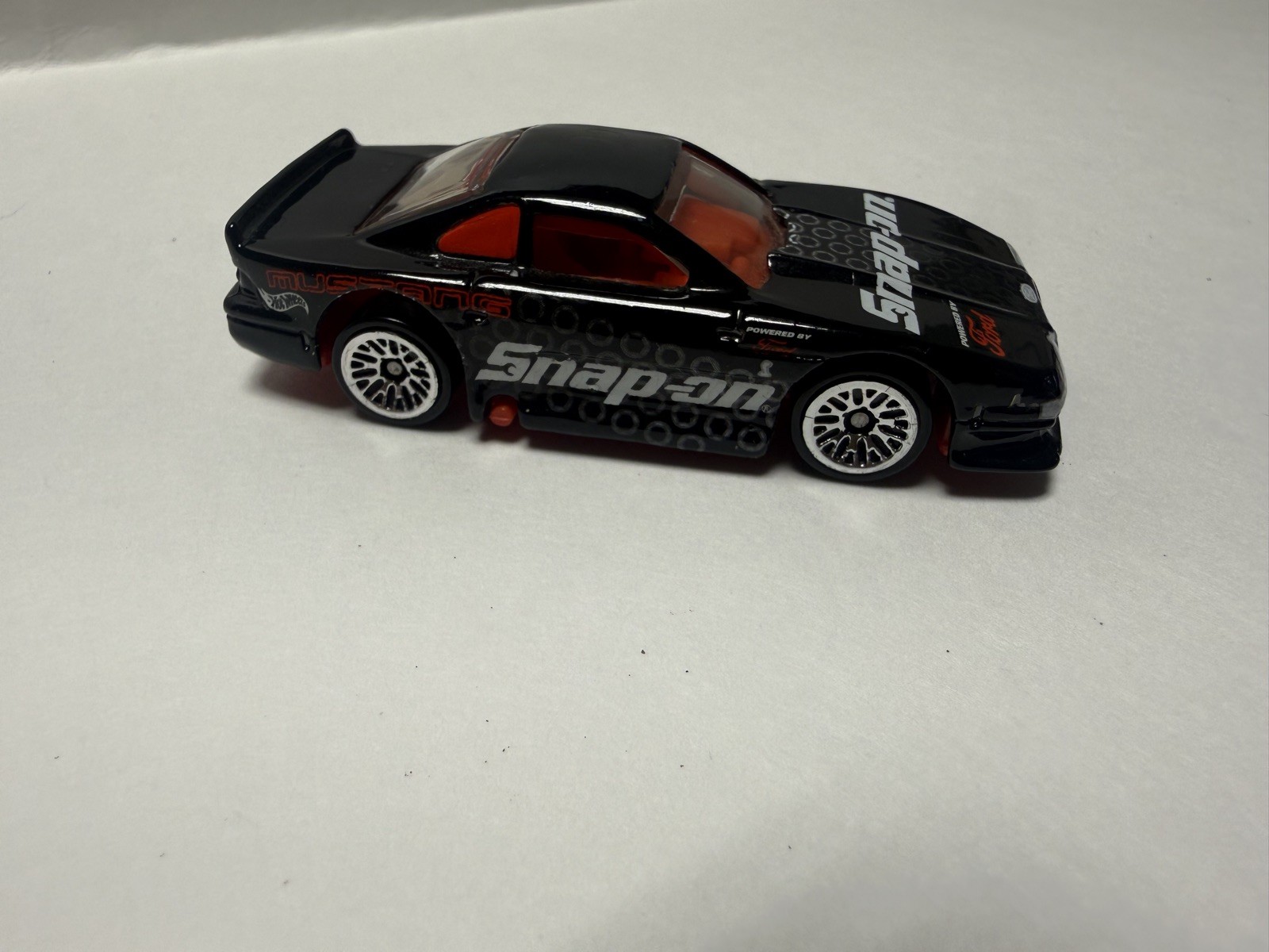 TEMPO ERROR RARE Hot Wheels Snap-On Ford Mustang GT Cobra SN95 IMSA Racer