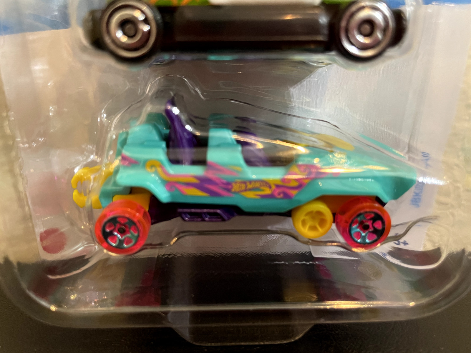 2 Hot Wheels 2 Packs, New, Unopened, Gassers, Bumber Car & Roller Coaster-Mint