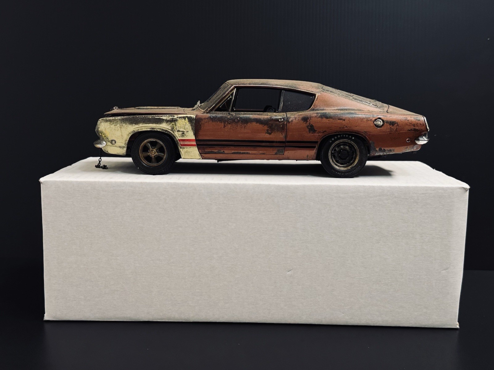 1968 Plymouth Barracuda Abandoned 1/18 Highway 61 Kodeblake Barn Find 1 Of 2