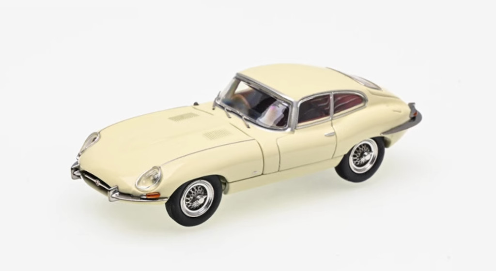 GFCC 1:64 1961 E Type Roadster Hard Top Sports Model Diecast Metal Car