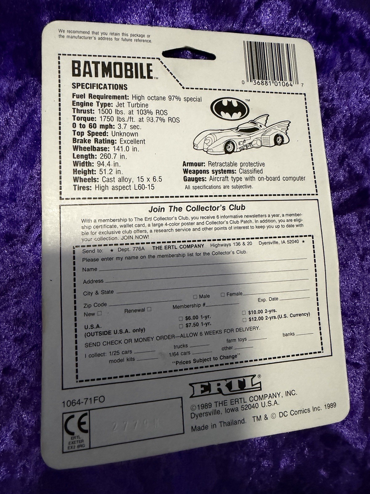1989 Ertl Batmobile 2007 Hot wheels Batmobile Monster Jam Truck Set 2