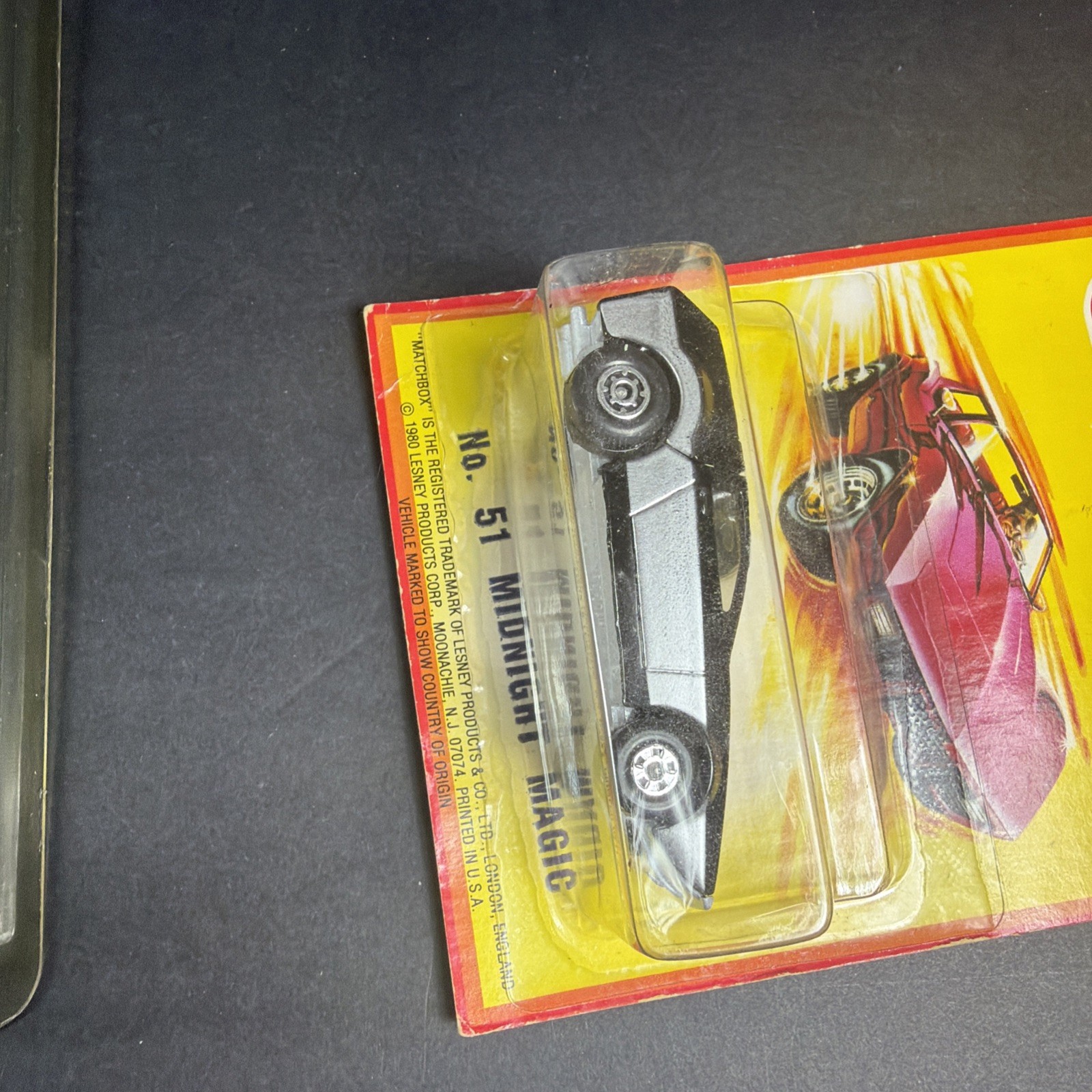 MATCHBOX LESNEY Midnight Magic No. 51 Car Match Box NEW In Package Hong Kong