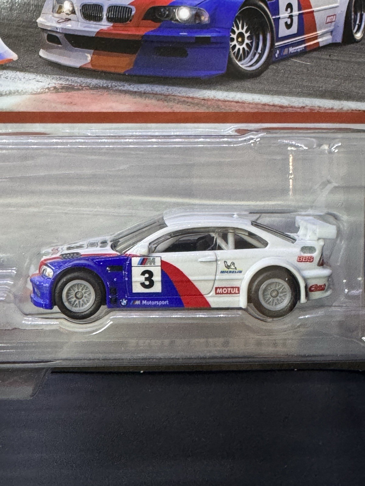 Hot Wheels Car Culture Premium 2 Pack BMW E30 Group 5 & 2001 BMW M3 GTR