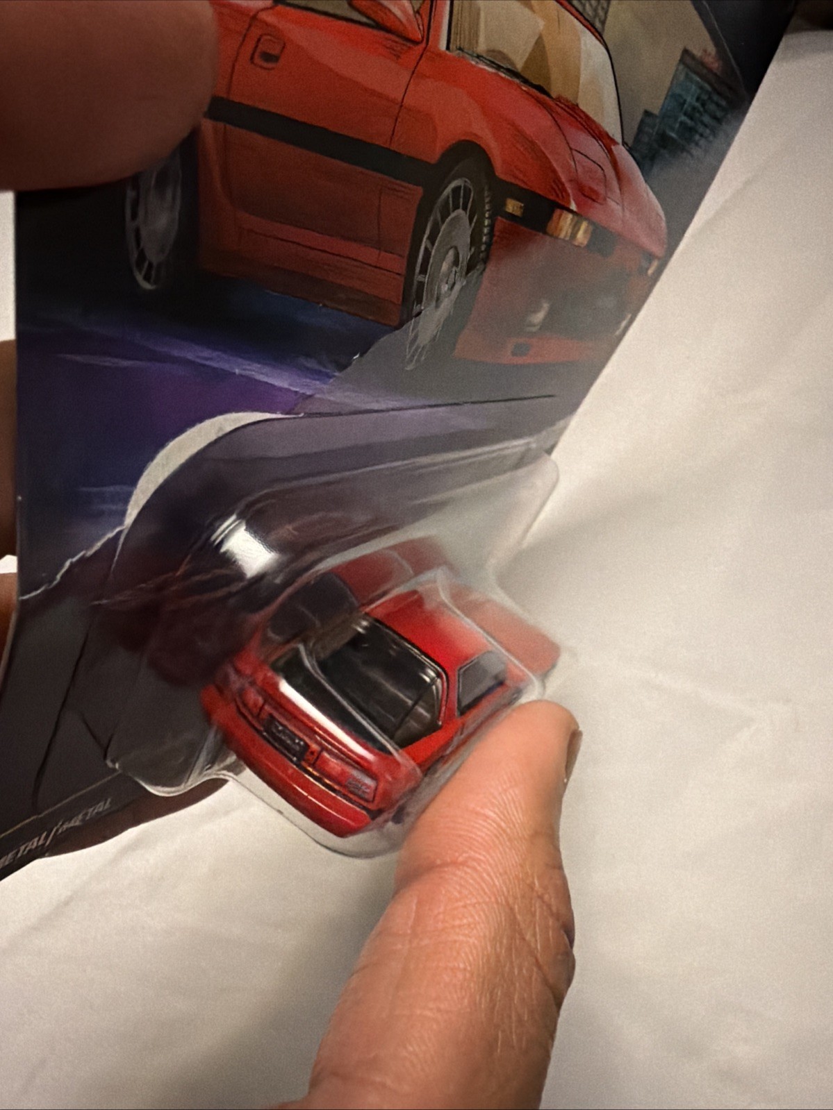 Hot Wheels Premium Ronin Run 2- 1989 Toyota Supra MKIII Red