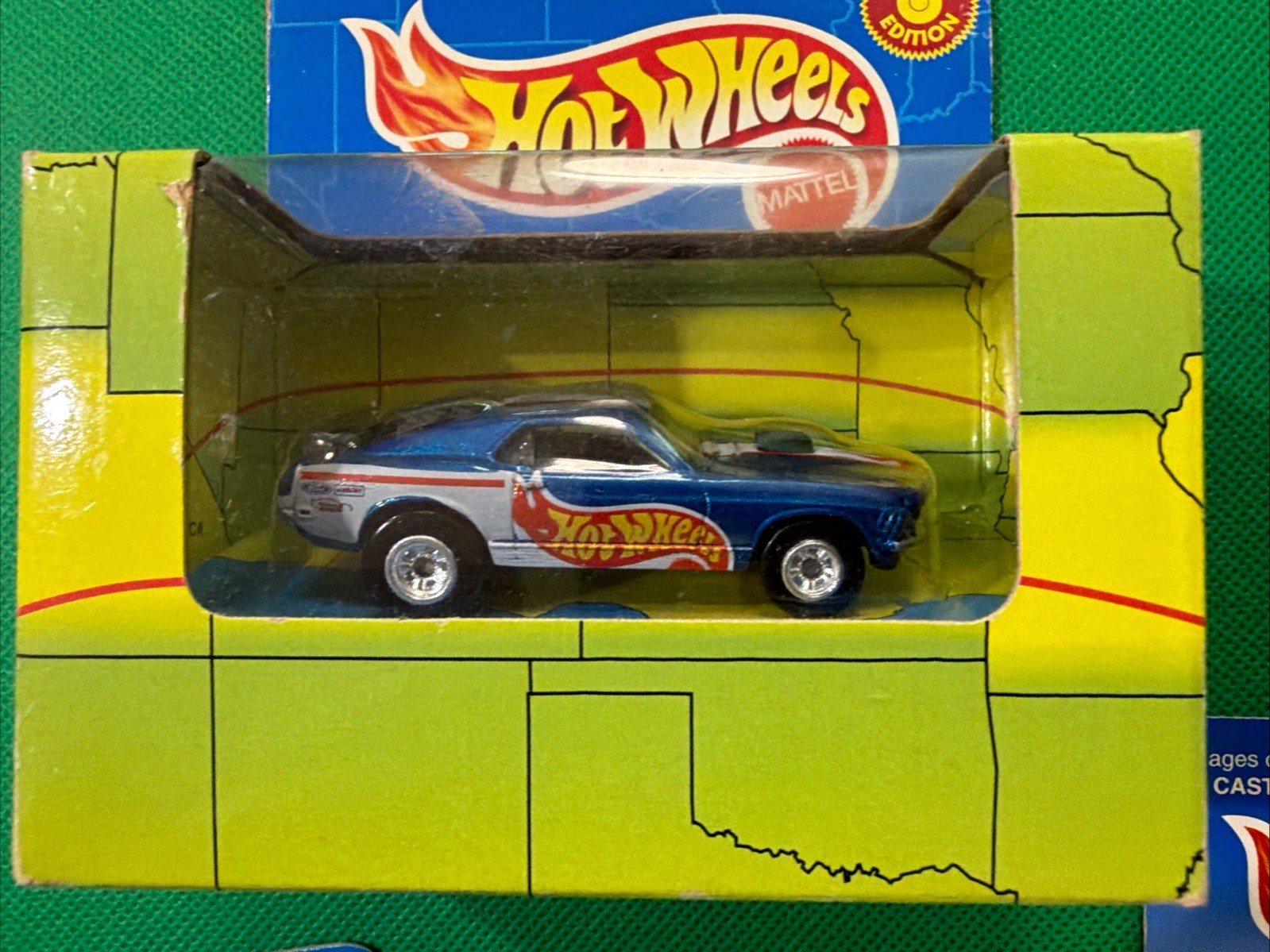 Hot Wheels 1998/1998 JC WHITNEY (2) + Scott Wahlstrom Ford Mustang (1) 3 Cars