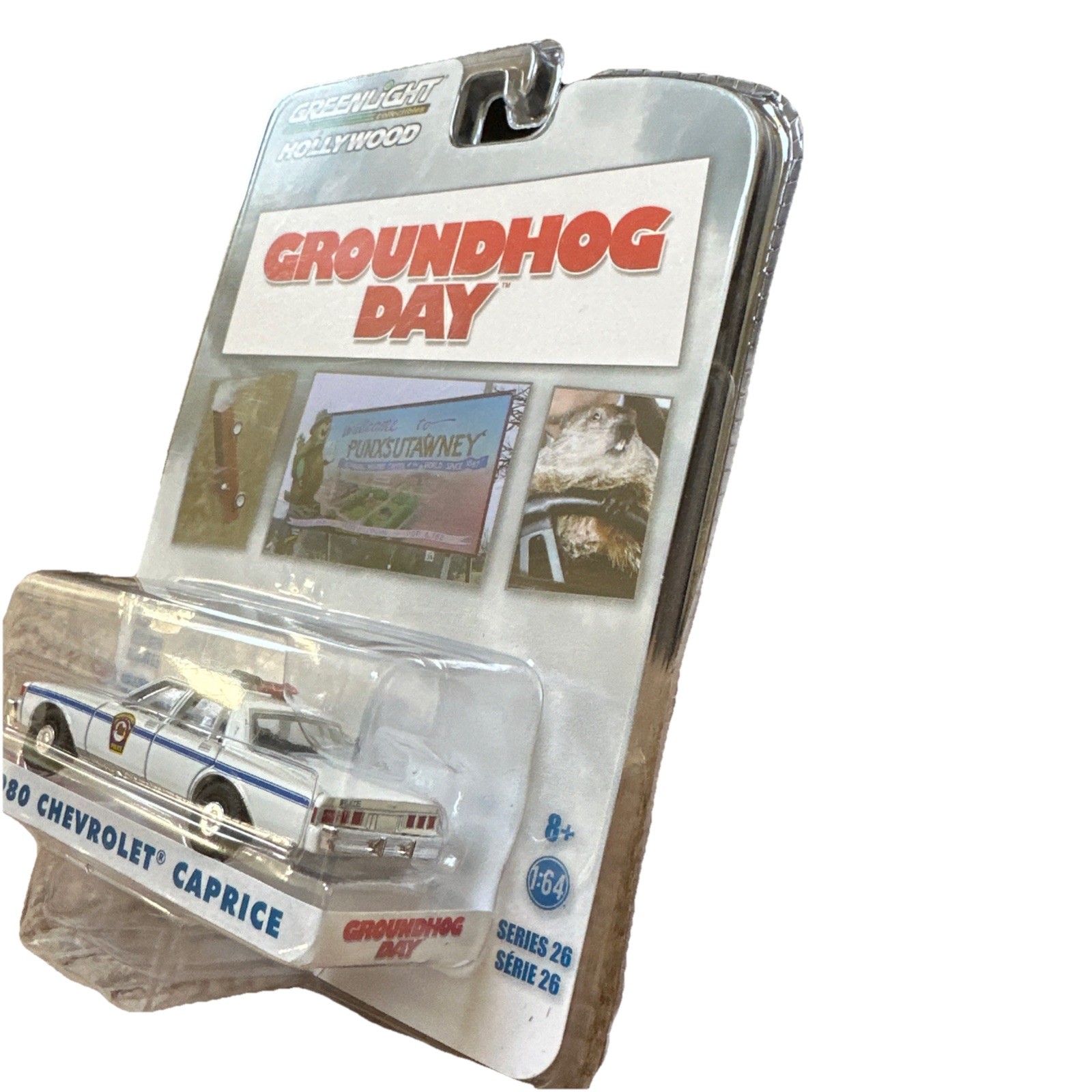 GreenLight Hollywood Groundhog Day 1980 Chevrolet Caprice Police Car 44860-C