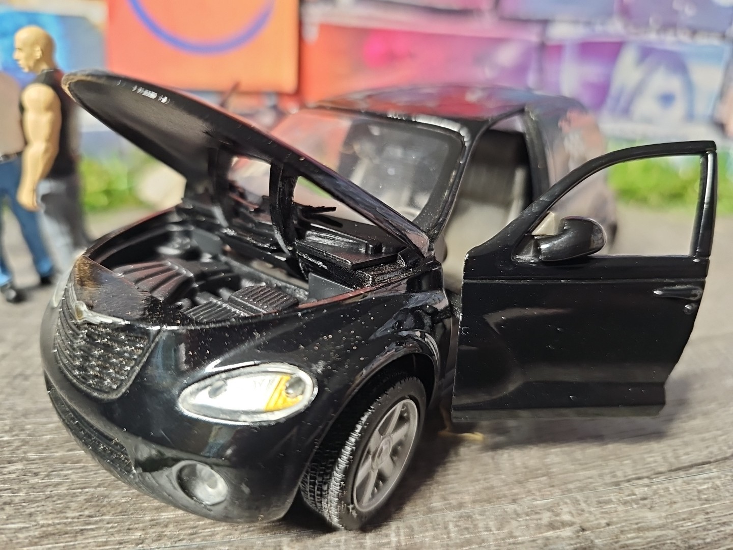 Vntg 2002 Unbranded Snap-On Chrysler PT Cruiser 1:24 Scale Diecast Car NO BOX