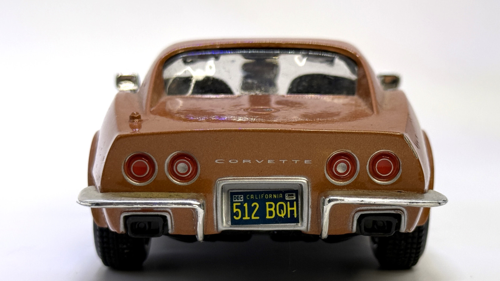 1970 Chevrolet Corvette T-top 1:24 Maisto Diecast Copper 1/24