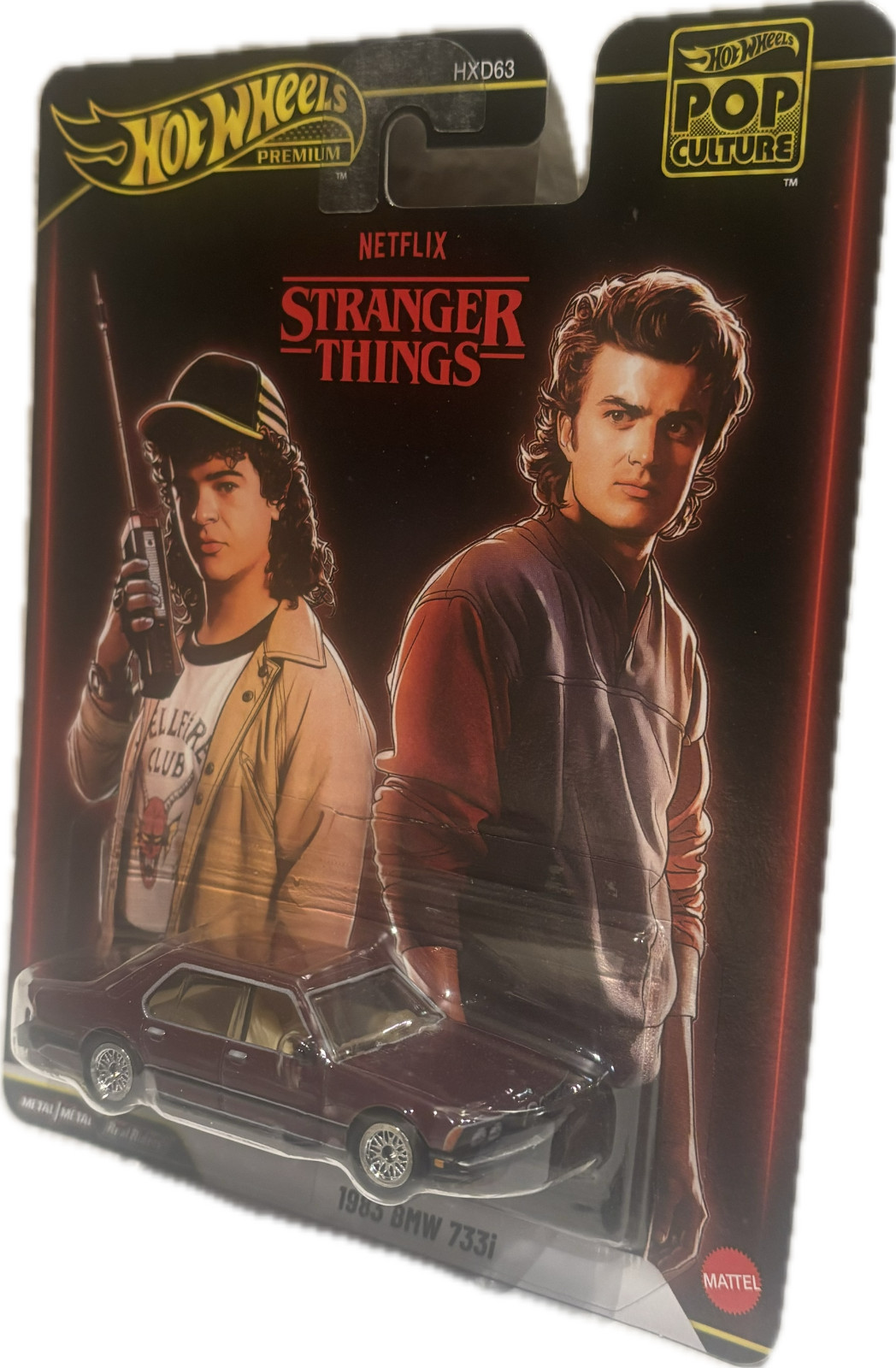 Hot Wheels Premium Pop Culture 1983 BMW 733i Stranger Things 2026 Mix 1 New Cast