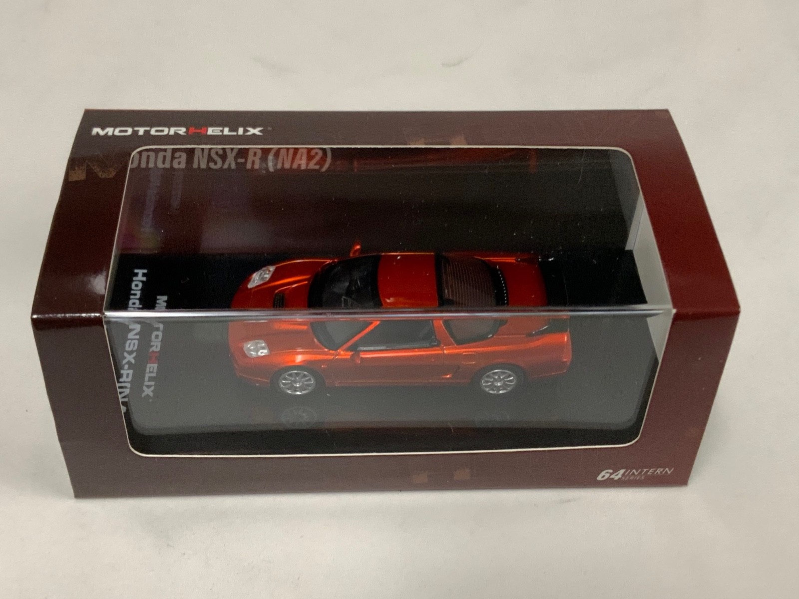 1/64 Motorhelix Honda Acura NSX-R NA2 2006 iMetallic Orange MIX1 LAST ONE