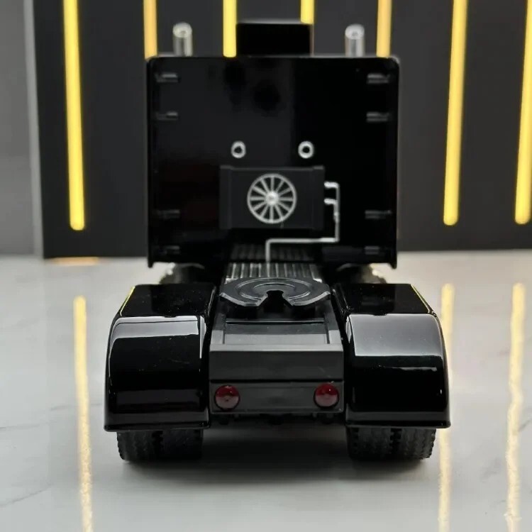 1:24 Diecast Vehicle for Peterbilt Heavy Truck 389 Model Truck Toy Sound Light