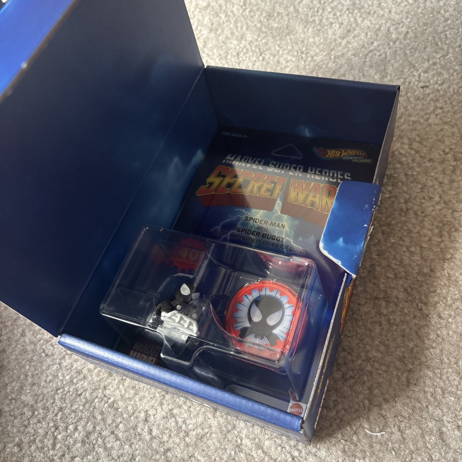 2024 MATTEL SDCC – Hot Wheels Marvel RacerVerse – Secret Wars SPIDER-MAN !