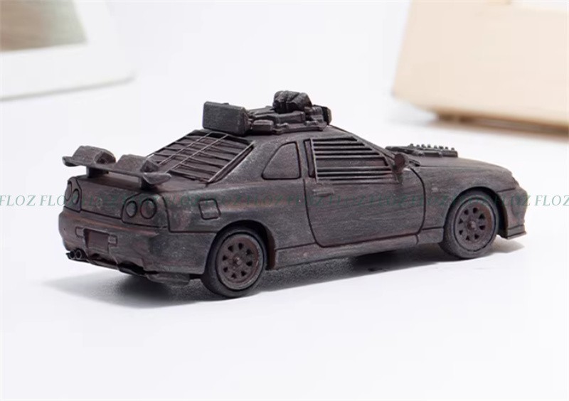 1:64 Stance Hunters Nissan Skyline GTR BNR34 Mad Max Apocalypse Distressed LTD
