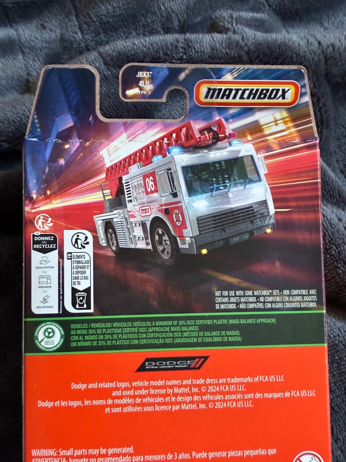 Matchbox 5 Pack – rescue responder Ambulance Police Fire Helicopter Ladder Truck