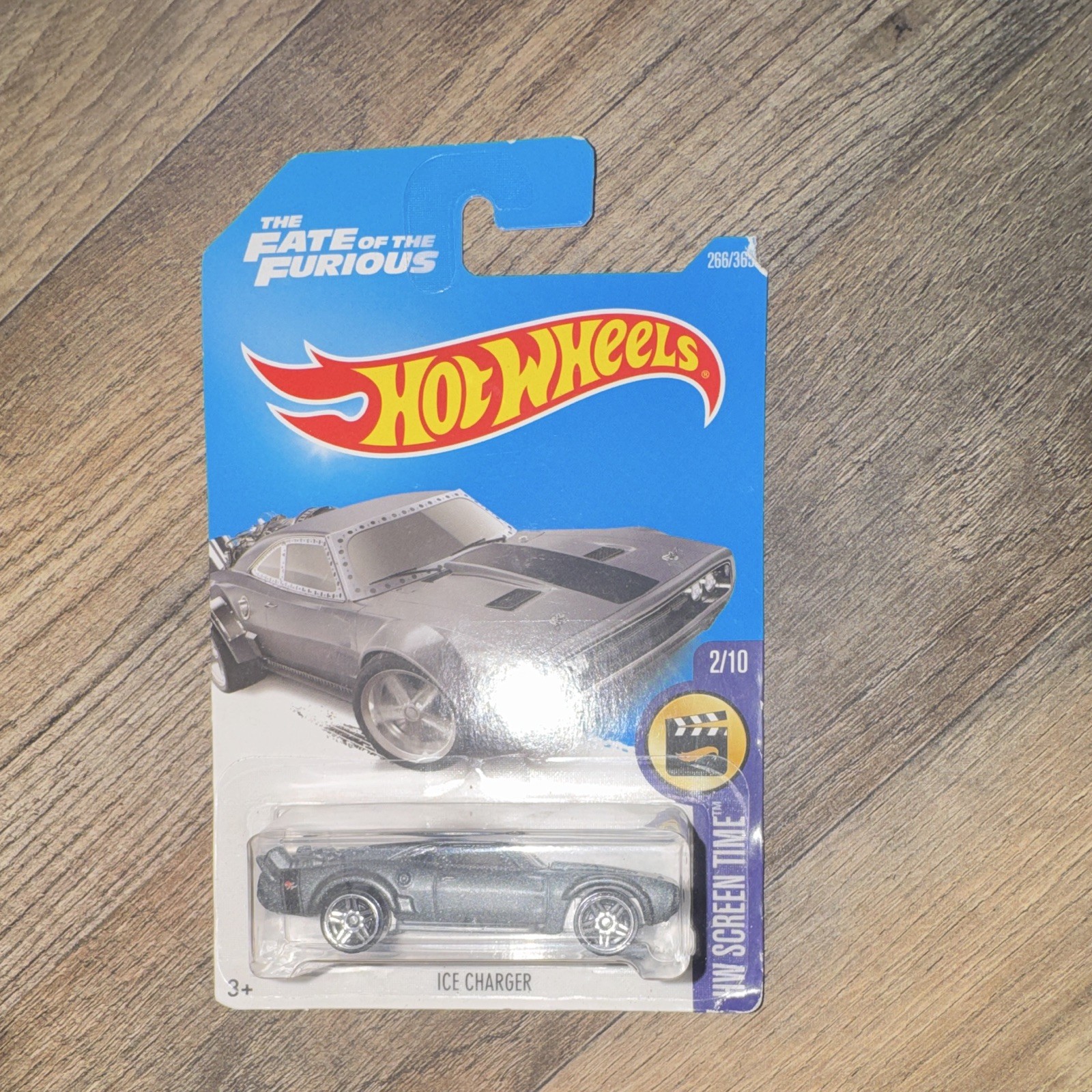 Hot Wheels Ice Charger Dodge 1969 HW Screen Time Gray Diecast 1:64 Unopened
