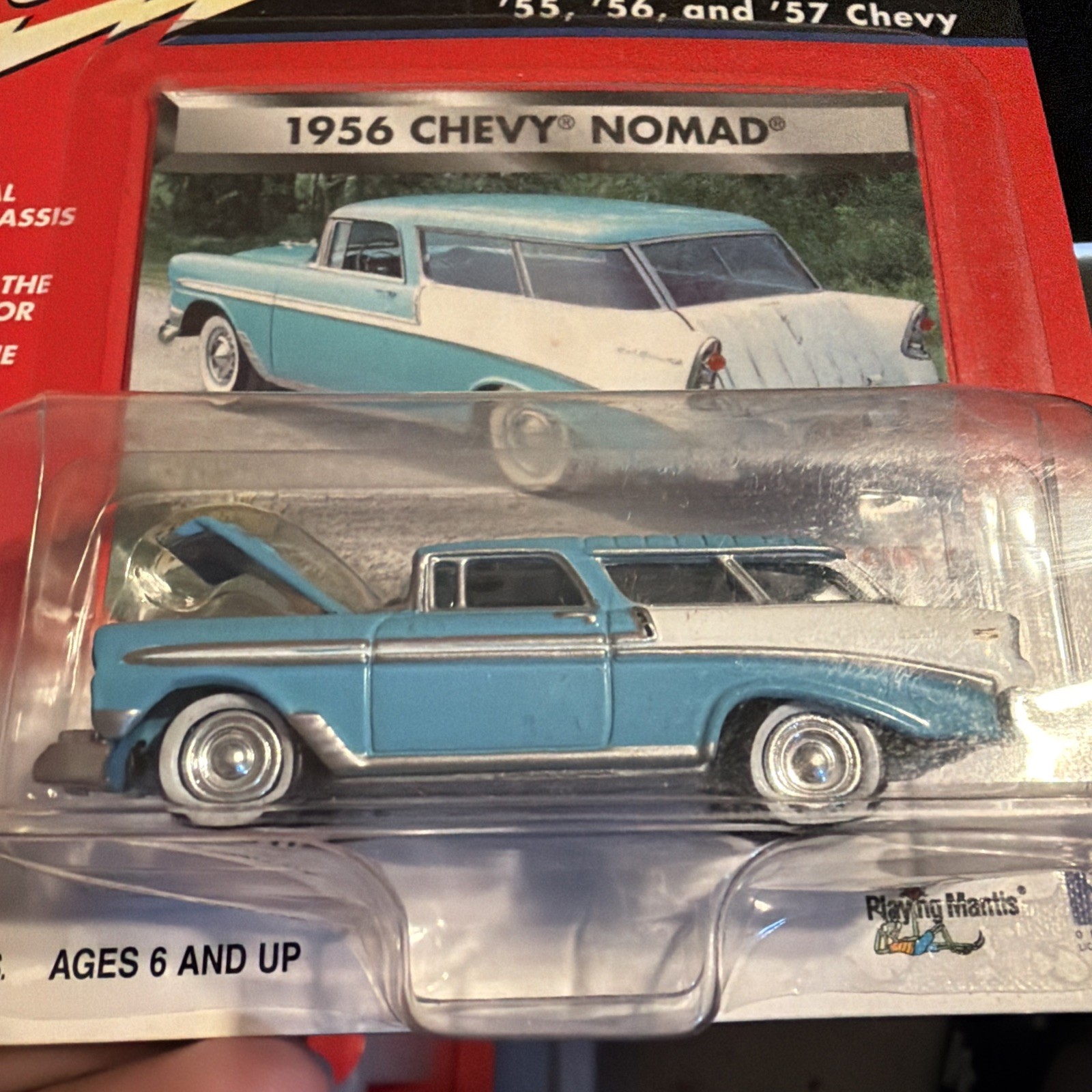 🌟1956 Chevy Nomad Bel Air🌟Tri-Chevy Edition 1/64🔥Diecast🇺🇸American Classic