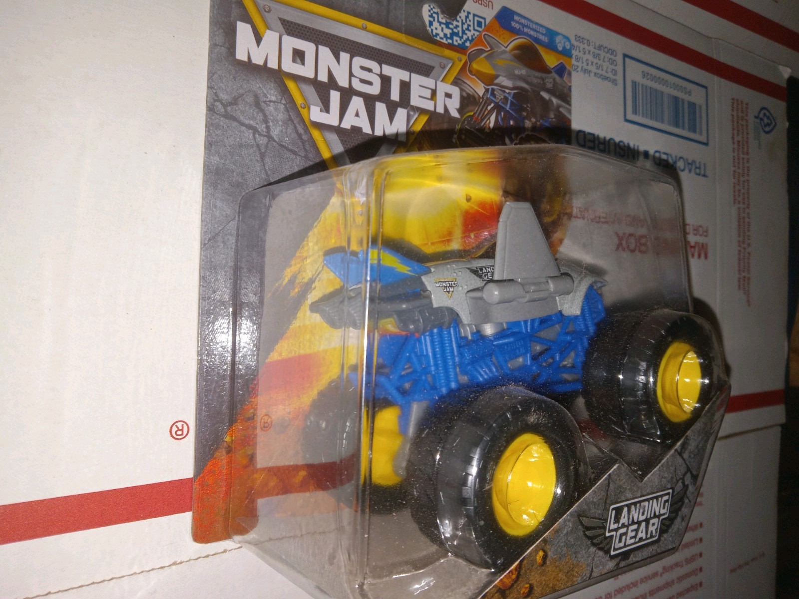 RARE LANDING GEAR Spin Master Monster Jam Truck Series 47 NEW ~ MONSTERIZED ~