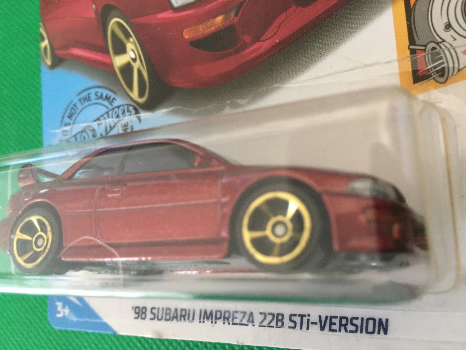Hot Wheels 2020 HW Turbo Red Subaru Impreza 22B STi-Version JDM New For B136