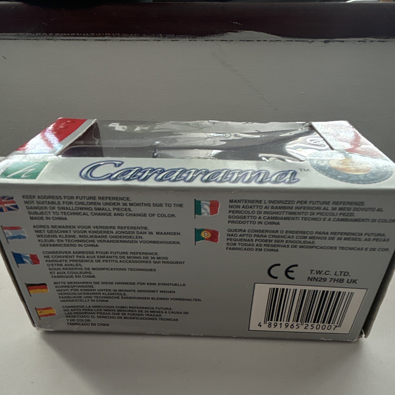Cararama Classic Cars Saab 9.5 Sedan Blue 1:43 Diecast Metal Plastic 2000