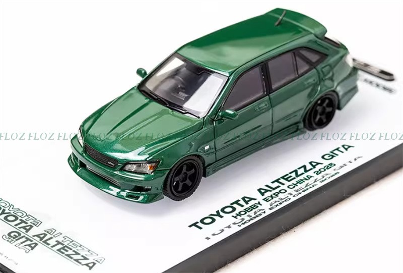 Mortal TOYOTA ALTEZZA GITA IS200 Exhibition HEC Limited green LTD 1:64 Model