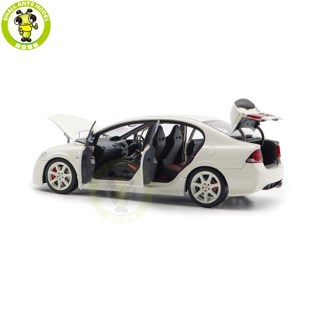 1/18 MOTORHELIX Honda CIVIC Type R FD2 2007 Early Version Diecast Model Car