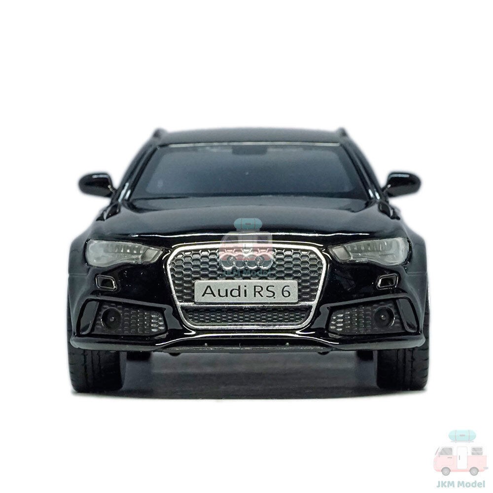 1:36 Audi RS6 Avant Model Car Diecast Toy Vehicle Collection Kids Gift Black