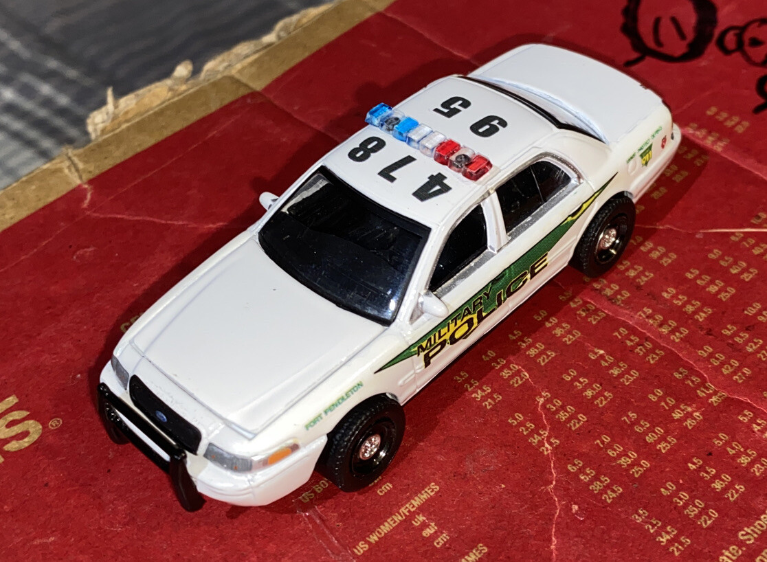 2001 Crown Victoria Police Interceptor United States Military Police Unit 1 Of 1