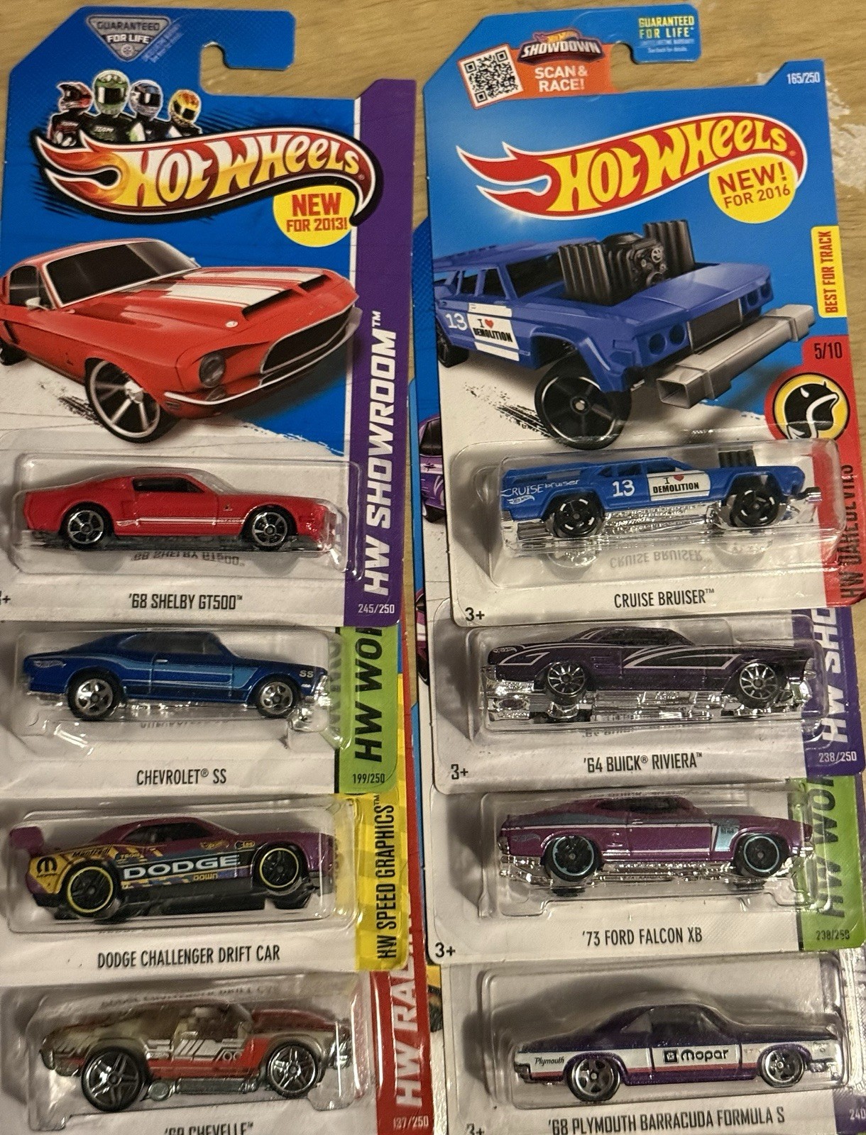 GROUP/LOT OF VARIOUS HOT WHEELS DIE-CAST! MIXED LOT/GROUP OF 10 H.W. DIE-CAST!