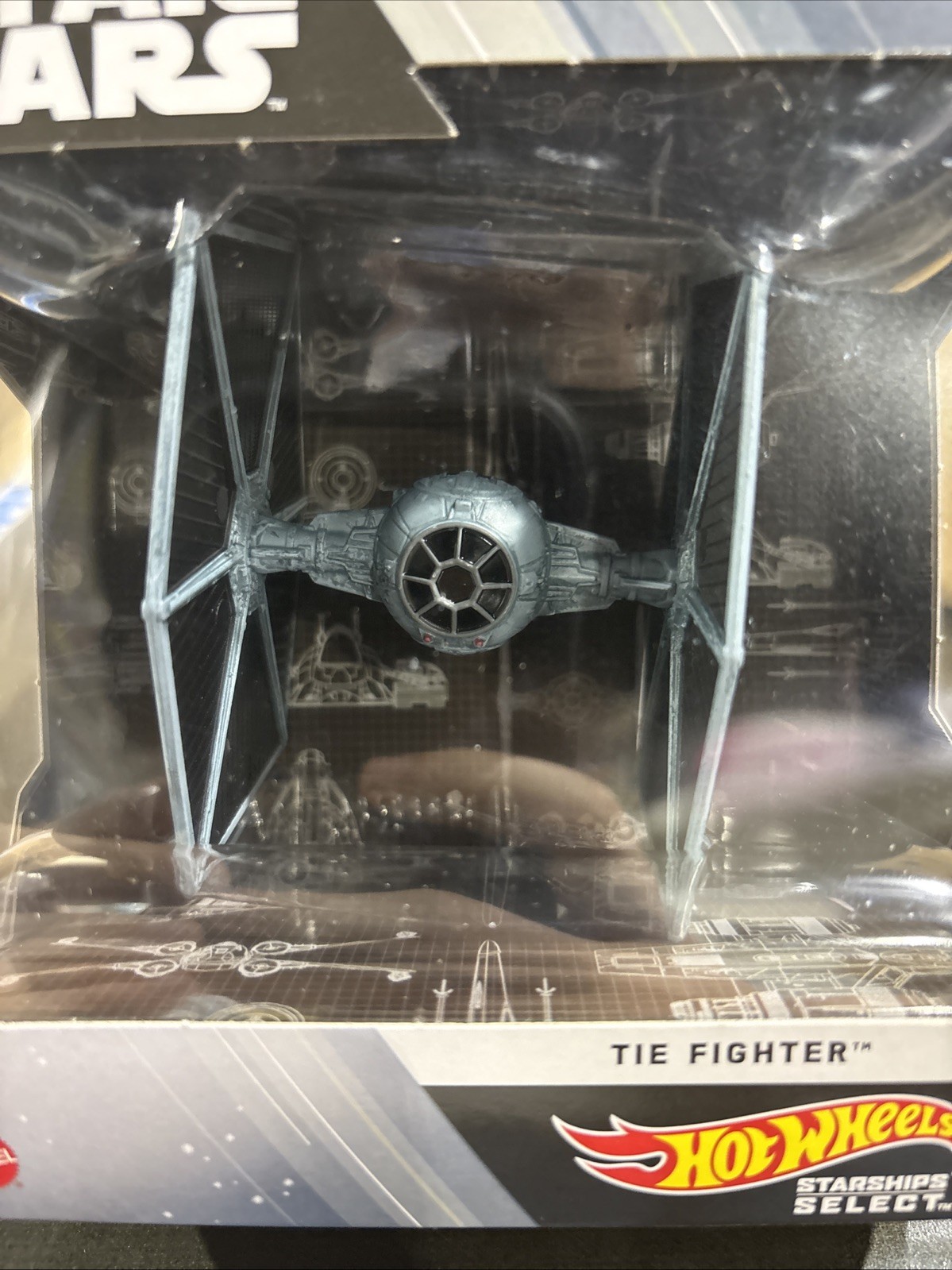 Hot Wheels Star Wars Starships Select Tie Fighter 02 NEW Sealed