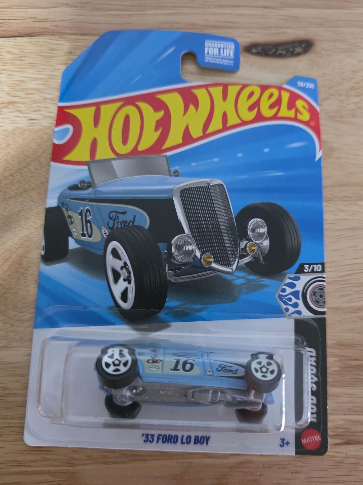 Hot Wheels ’33 Ford Lo Boy | Rod Squad 3/10 | 119/250 | 2026