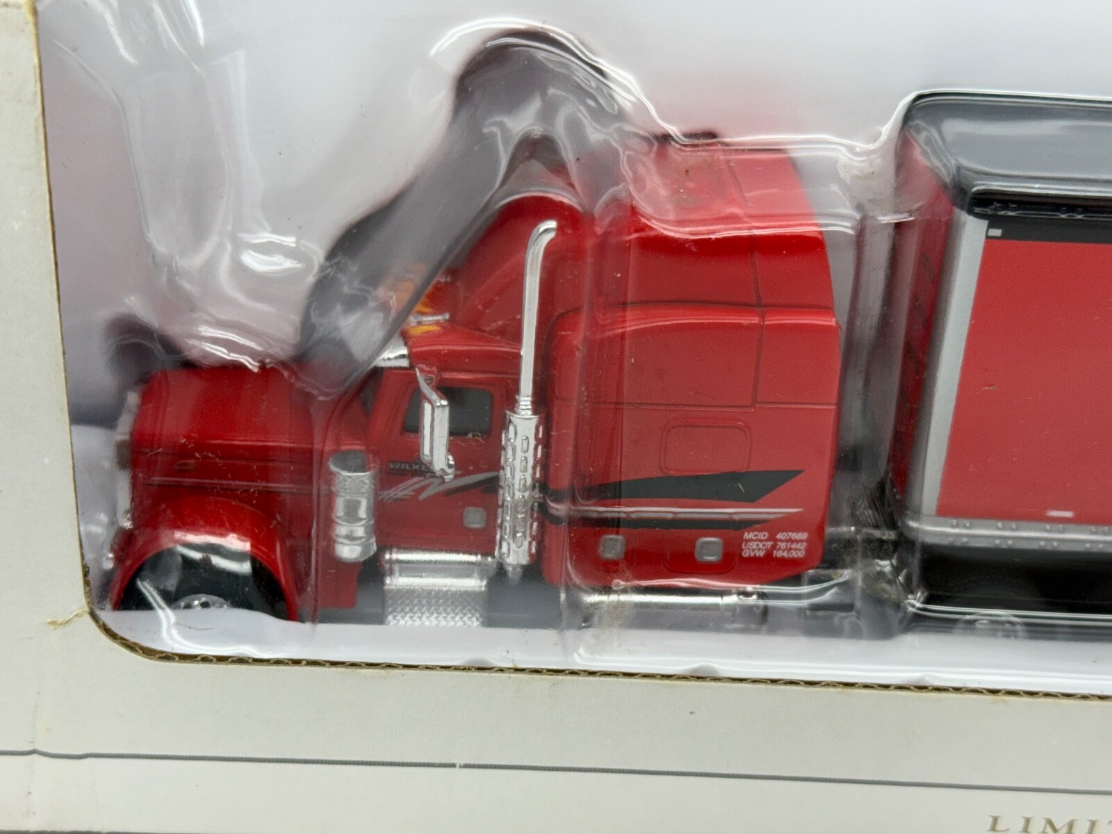 WILKENS Walking Floor Trailer Peterbilt #32848 SPECCAST Die-Cast Limited Edition