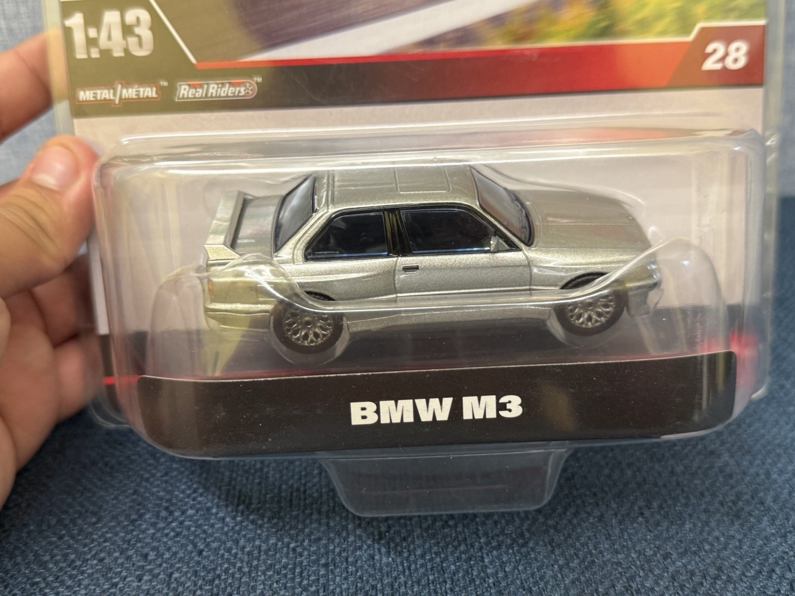 Hot Wheels Premium BMW M3 1:43 Diecast Car Silver Unopened Box