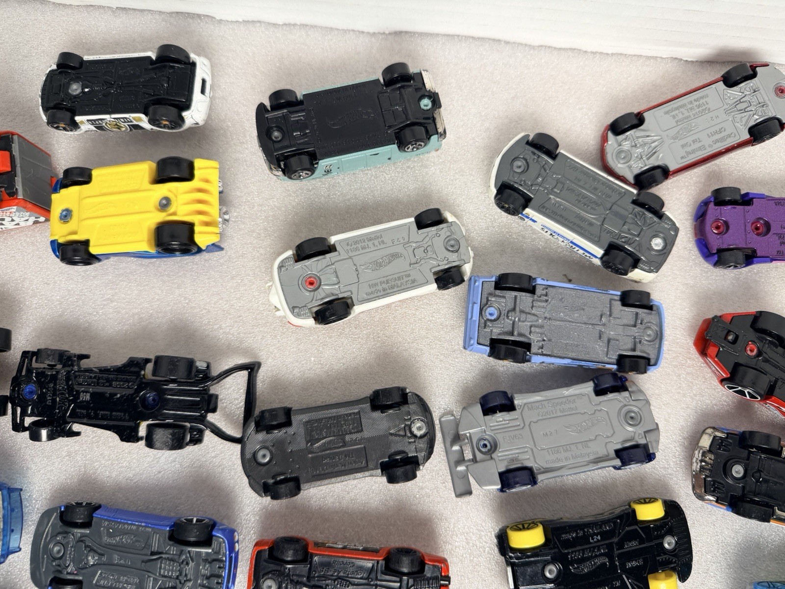 Hot Wheels Diecast Cars, Trucks, Van, Motorcycle Mixed Lot of 49